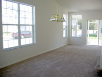 Family Room Before Staging